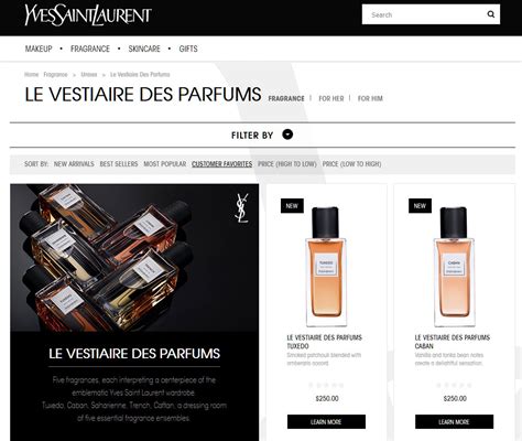 ysl indirizzo italia|yves saint laurent website.